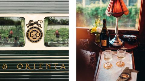 与凯歌 (Veuve Clicquot) 一起搭乘标志性的东部和东部列车，享受独家香槟燃料的火车之旅。 东方快车