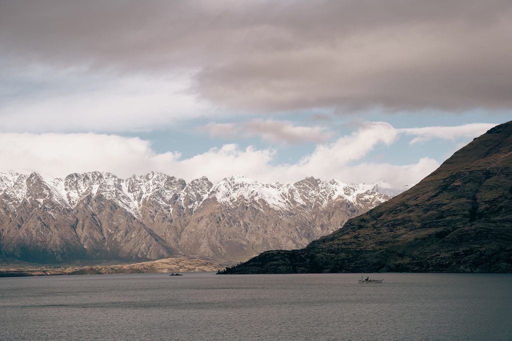 Historic steamer TSS Earnslaw bound for Queenstown