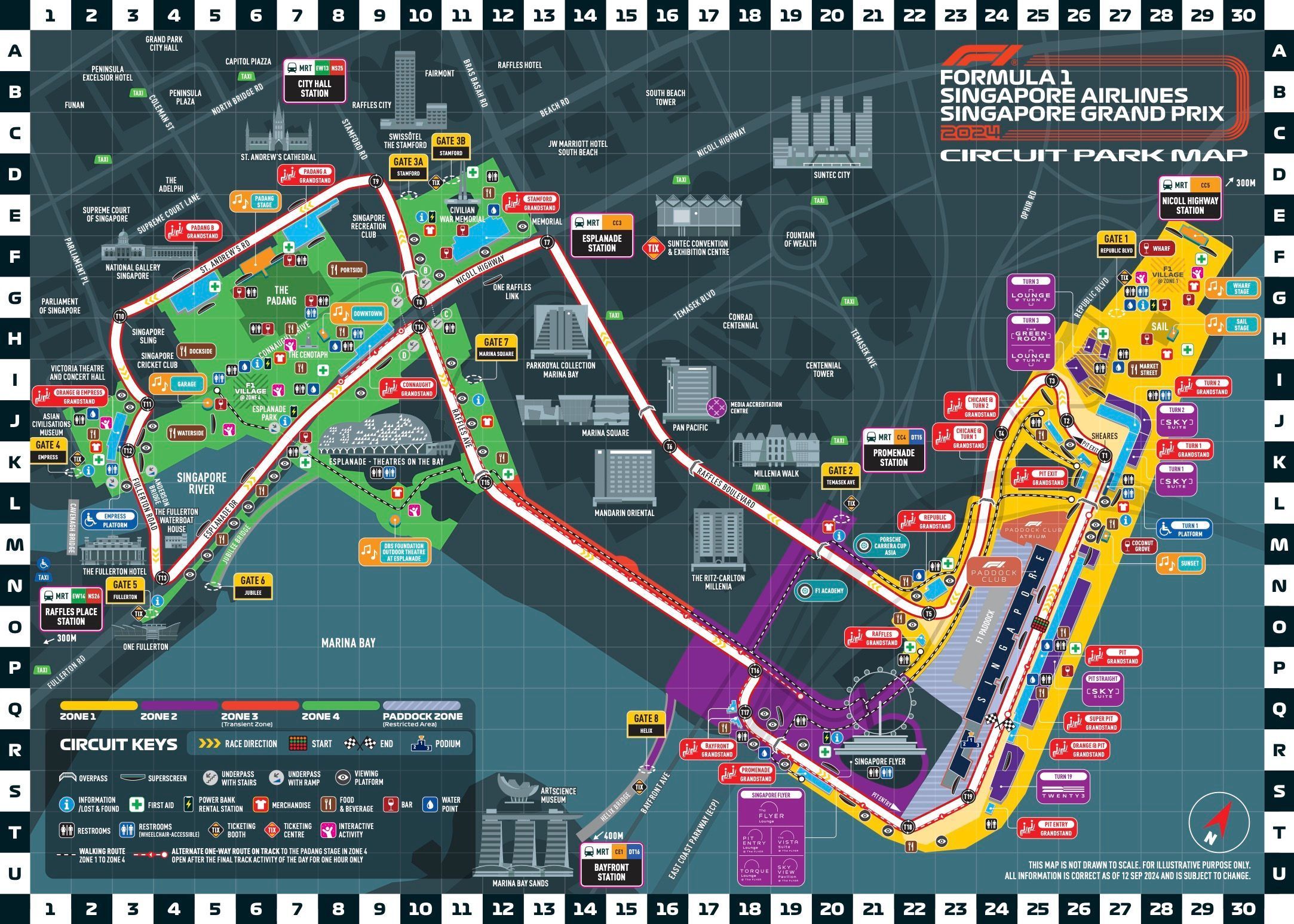 Formula 1 Singapore 2024 Guide How To Get There, F1 Schedule, Concerts