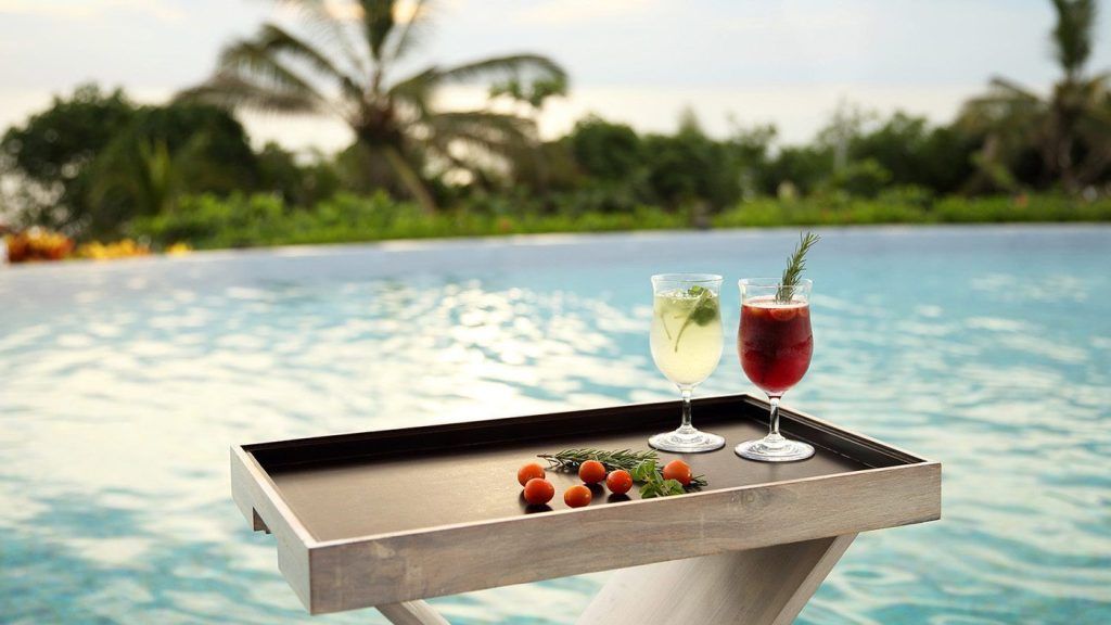 An evening cocktail