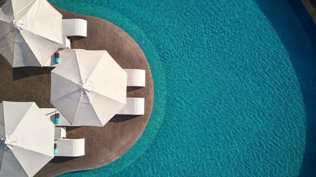 Infinity Pool from the top 