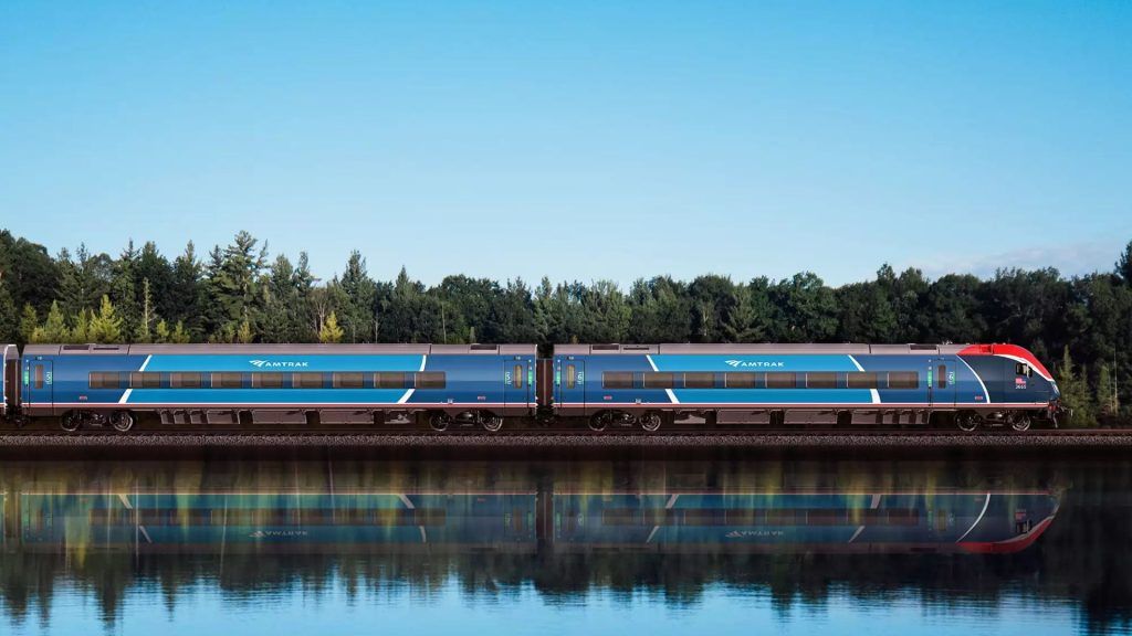 Amtrak Airo教练车的外部|图片来源：Amtrak